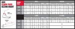 CCM NEXT Ellbogenschoner Junior EPNEXT23 -Wintersportgeschäft 23CCM ELBOW PADS SizingChart