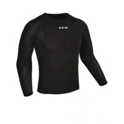 CCM Compression L/S Top W/ Grip - Junior