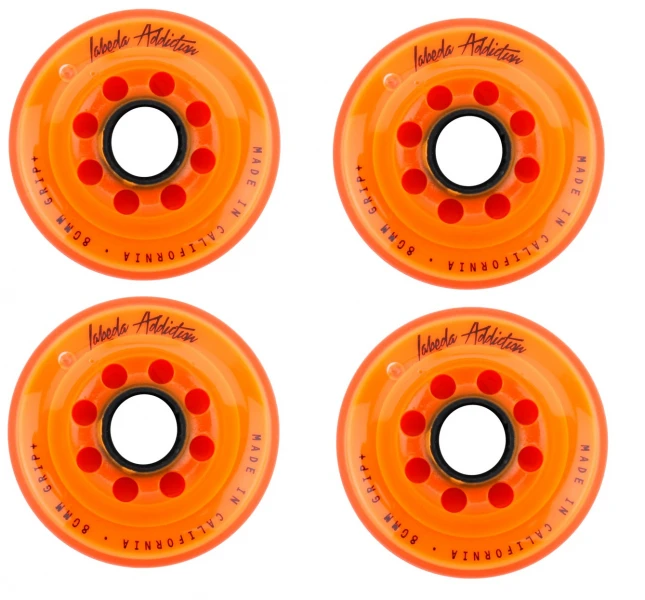 Labeda Addiction XXX Grip+ - 4er Set - Orange 3 Labeda Addiction XXX Grip+ - 4er Set - Orange