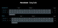 Marsblade O1 Inline Hockey Chassis -Wintersportgeschäft marsblade groessen tabelle size guide starhockey of 1