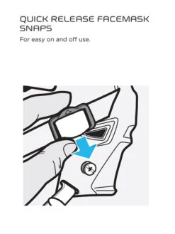 BAUER FM Sliding Buckle Clip 1048091 -Wintersportgeschäft rs 1